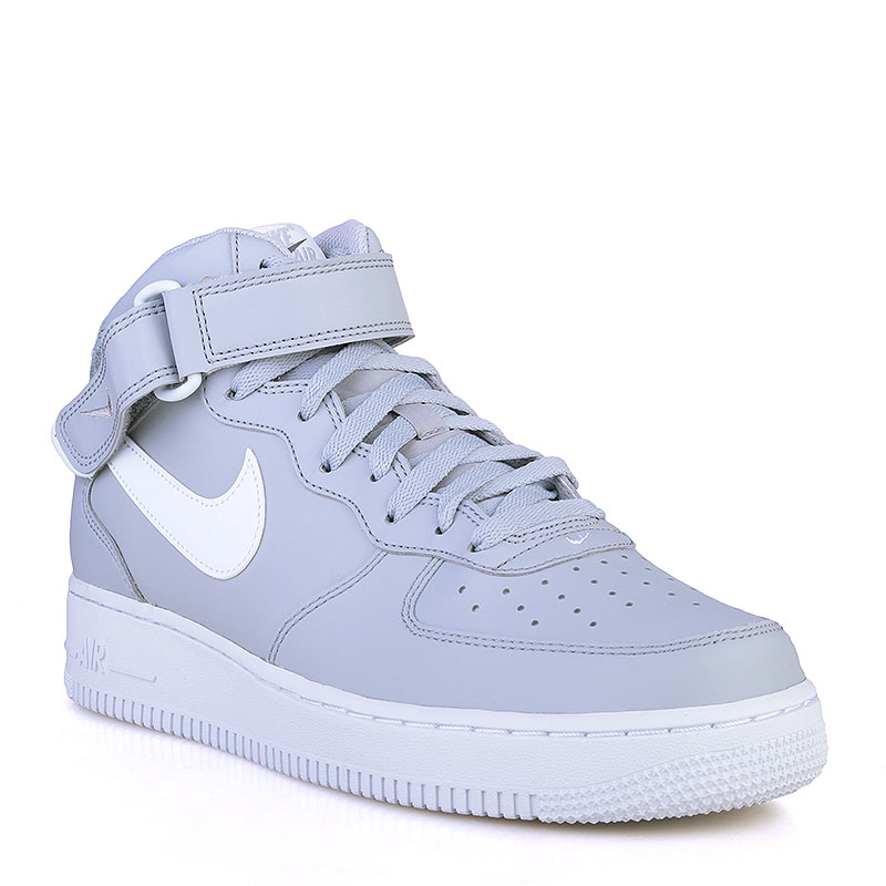 мужские серые кроссовки Nike Air Force 1 Mid '07 315123-033 - цена, описание, фото 1
